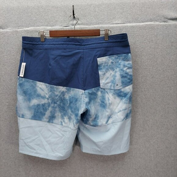 Old Navy Swim Trunks NWT Size 36 X 10 California Board Shorts Blue Unlined - Picture 6 of 7